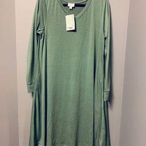 BRAND NEW W/Tags!!! Lularoe Emily *solid grey*